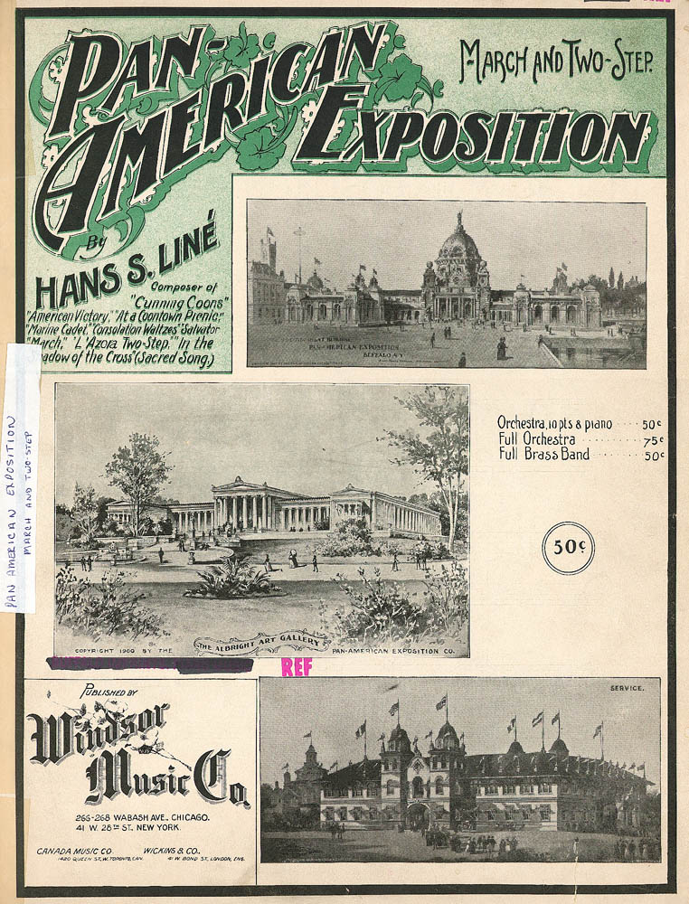 PanAmerican Exposition march and twostep · Digital Collections